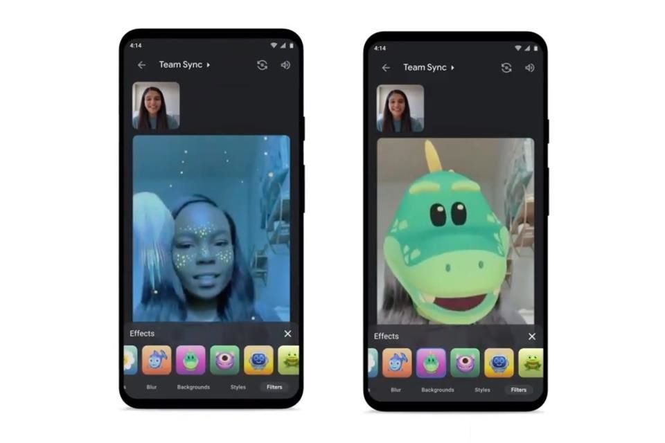 Los usuarios ahora podrán usar máscaras y filtros virtuales para divertirse durante las conversaciones.