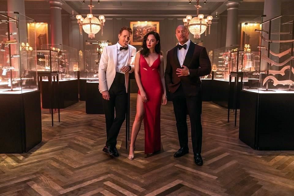 Así luce Ryan Reynolds, Gal Gadot y Dwayne Johnson en la que será la película más cara de Netflix