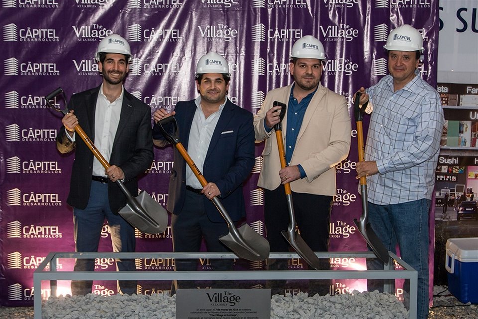 Andrés Mellado, Eduardo Mellado, Arturo Barbosa y Enrique Romo.
