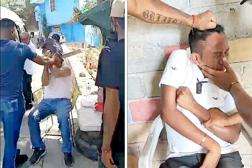 Criminales en Acapulco acosan a golpes y tablazos a los chóferes del transporte público para que se reporten y trabajen bajo sus órdenes.