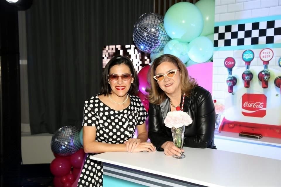 Kathy Treviño de Garza y Conchita Gutiérrez