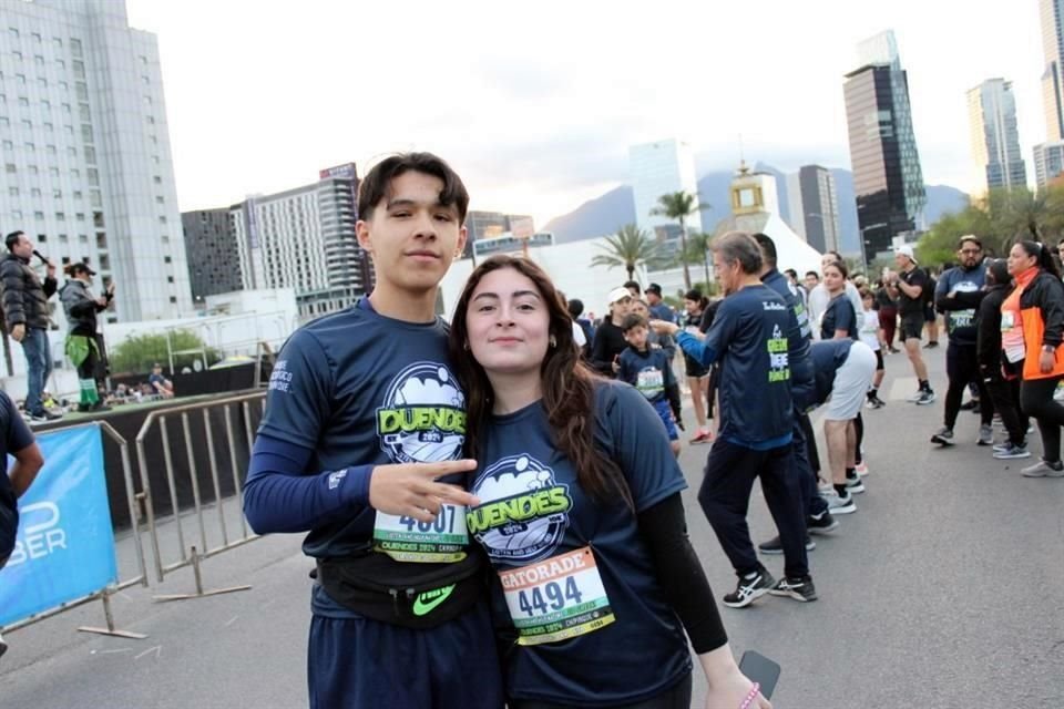Ángel Ávila y Valeria Torres