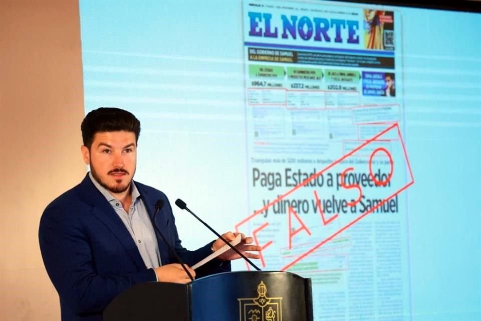 El Mandatario no respondió por qué esos egresos empezaron en octubre de 2021, justo cuando inició su gestión como Gobernador.