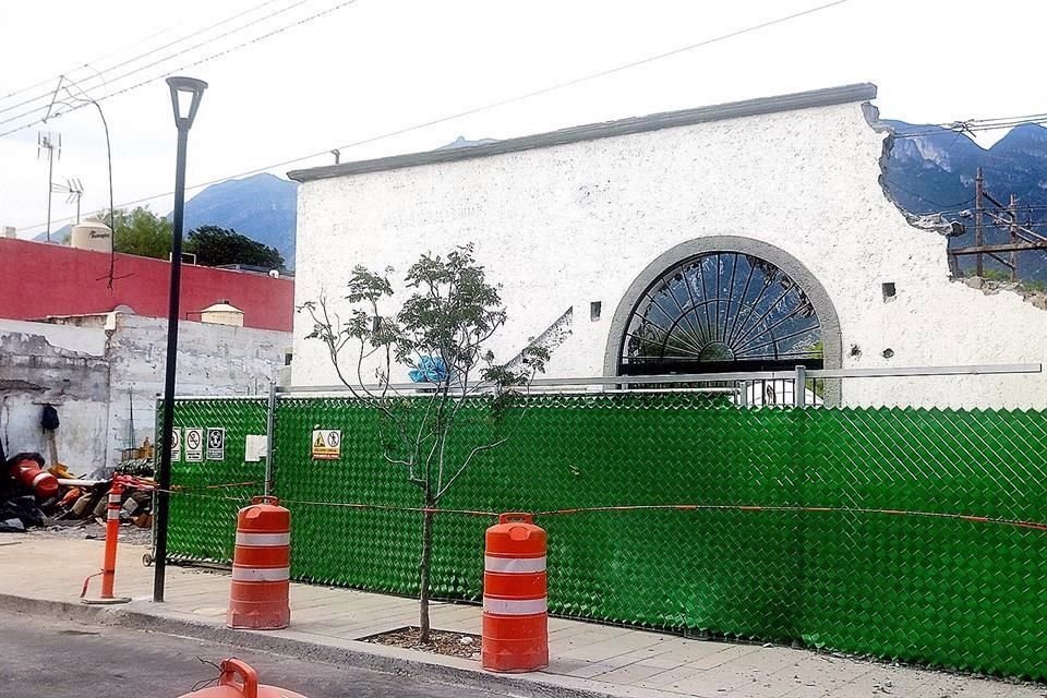 El predio en cuestión se encuentra en el número 225 de la Calle Libertad, a una cuadra de la Presidencia Municipal de San Pedro.