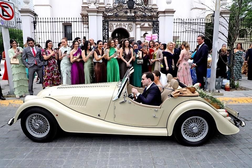 Sebastián Derby Elizondo y Cristina Elizondo Zavala