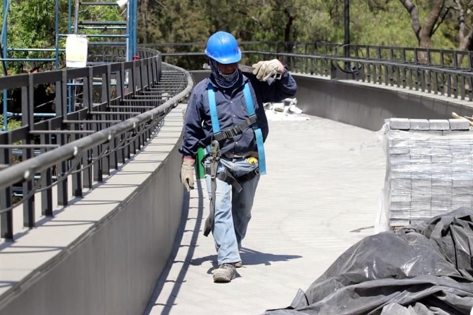 Aún no hay fecha para que la obra sea concluída.
