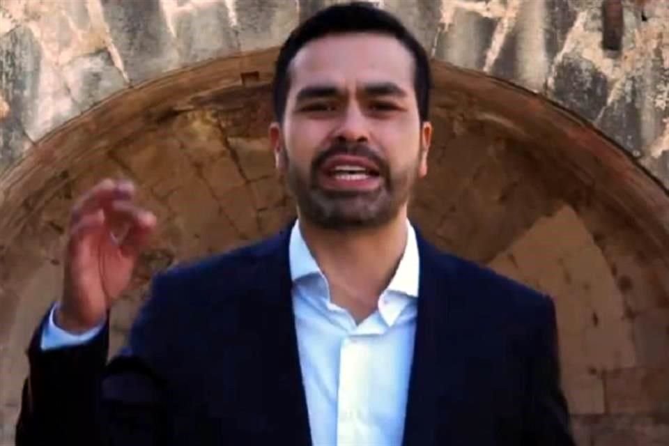 Jorge Álvarez Máynez, candidato presidencial de Movimiento Ciudadano.