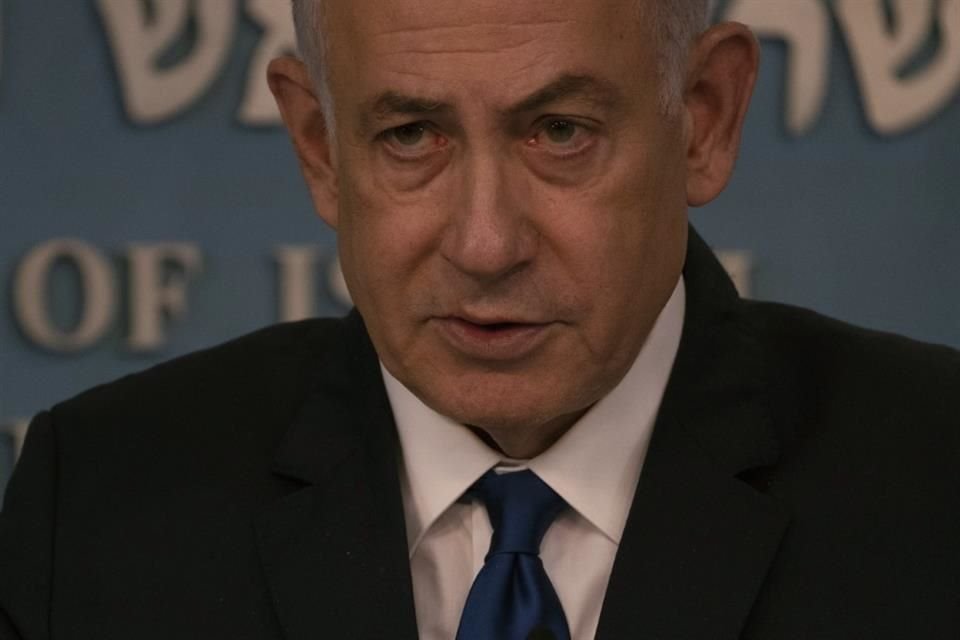 El Primer Ministro israelí, Benjamin Netanyahu, durante una reunión en Jerusalén, el 17 de marzo del 2024.