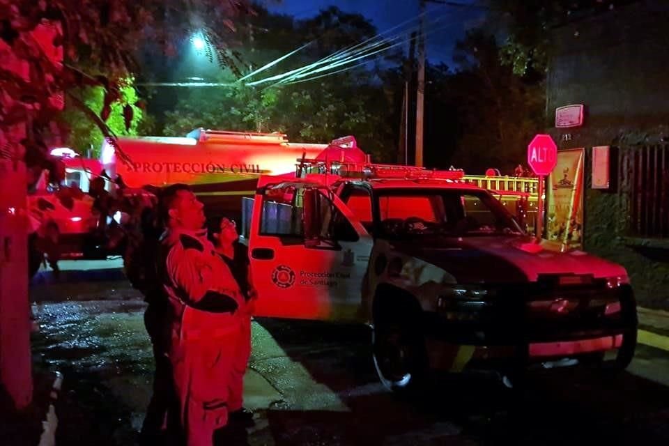 Las autoridades reportaron que no hubo personas lesionadas.
