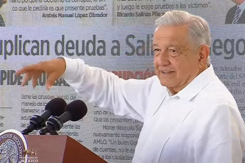 Andrés Manuel López Obrador, Presidente de México.