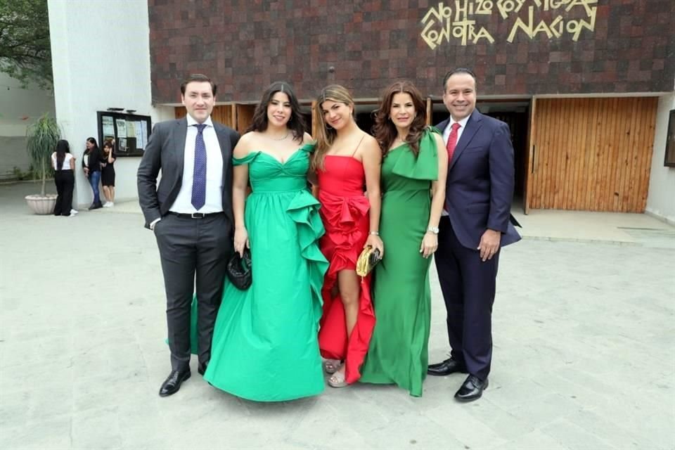 Alejandro Vera, Patricia Astiazaran, María Paula Astiazaran, Patricia Ruibal de Astiazaran y Antonio Astiazaran