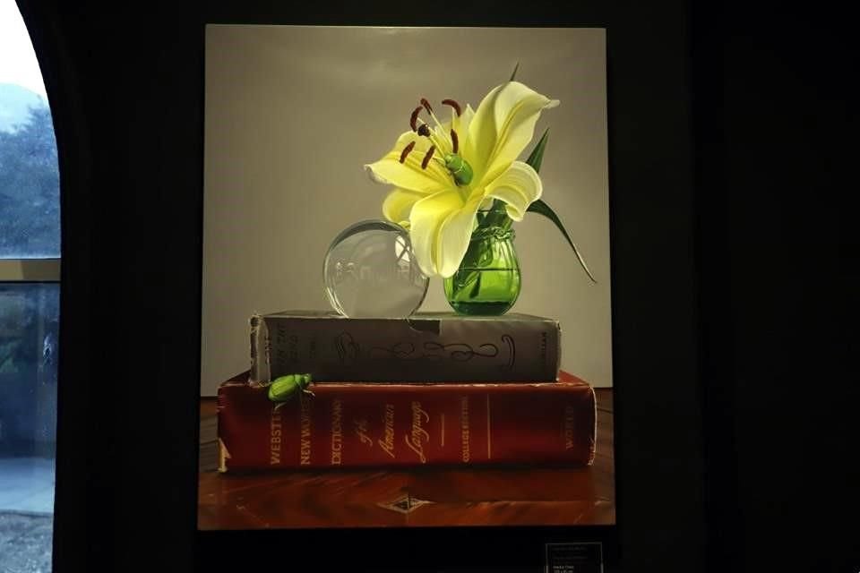 Obra de la exposición 'Reflejos, aromas y recuerdos', de Jeannine Zambrano de Garay