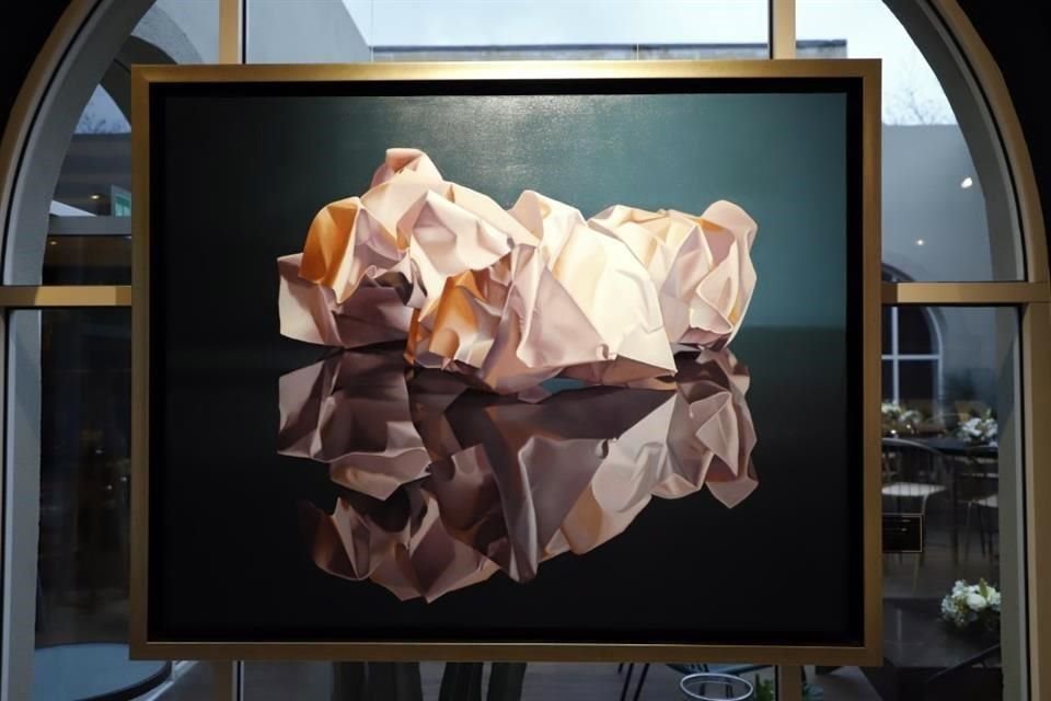 Obra de la exposición 'Reflejos, aromas y recuerdos', de Jeannine Zambrano de Garay