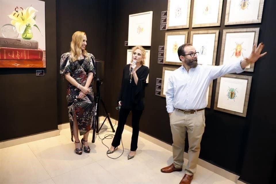 Jeannine Zambrano de Garay, Gabriela Sada y Mauricio Gattás