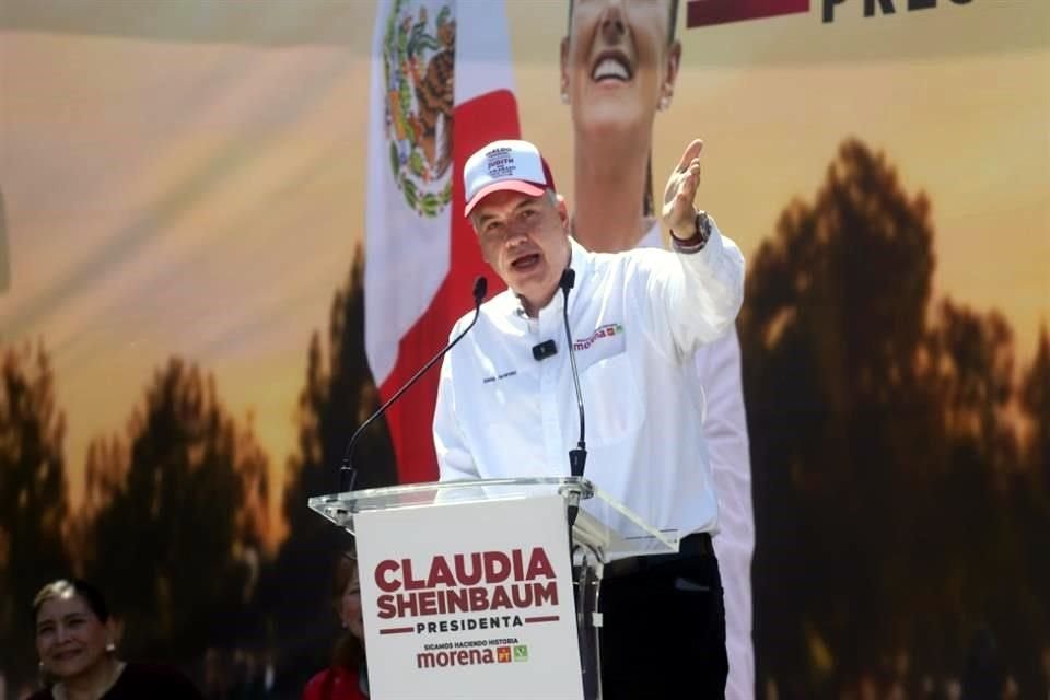 Waldo Fernández, candidato al Senado con Morena.