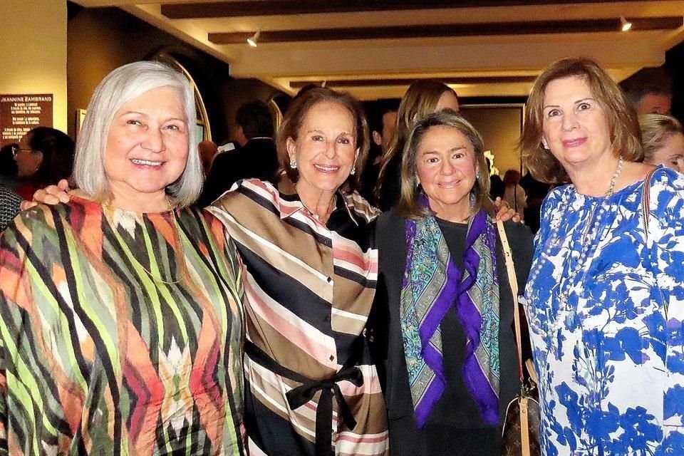Marga Lobo, Bibi Coindreau de Zambrano, Bárbara<br>Himes de Camelo y Carolina Sada de Pro