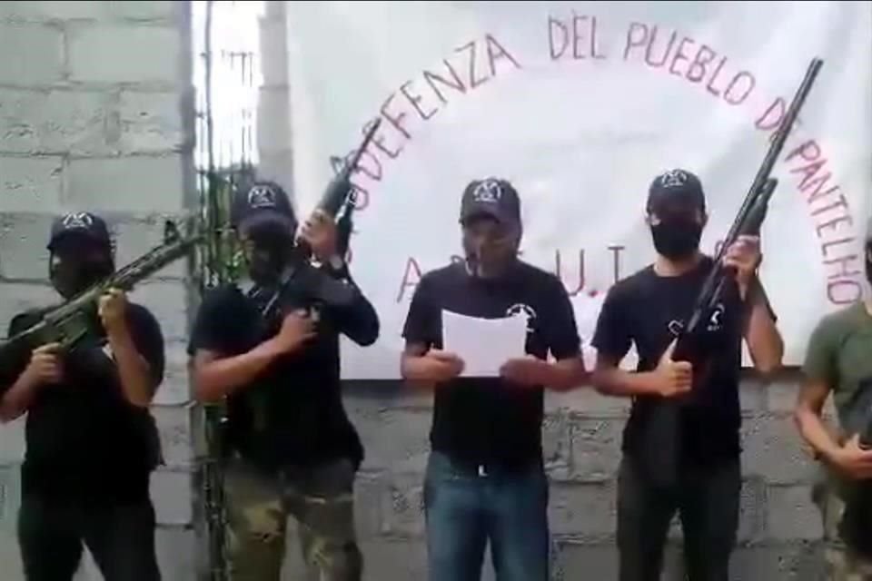 Autodefensas reprocharon que desde hace 20 años comenzó su sufrimiento con la presencia de la delincuencia.