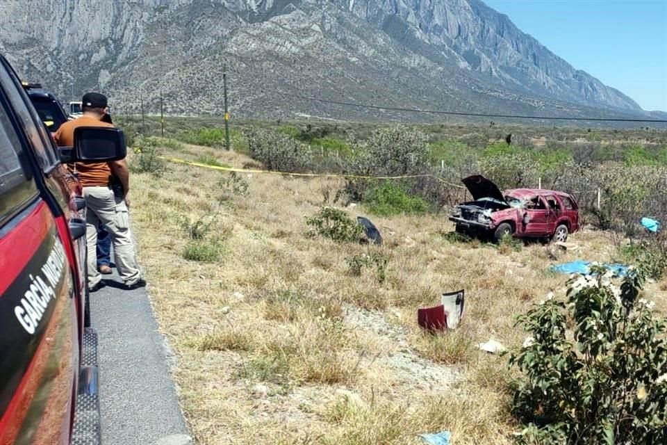 Paramédicos trasladaron a distintos hospitales a las víctimas, quienes se dirigían a las Grutas de García.