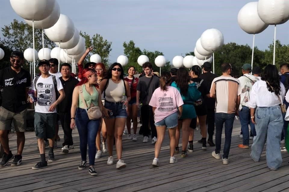 Miles de persona asistieron al tercer y último día del festival Pa'l Norte, en el Parque Fundidora, para ver a sus artistas favoritos.