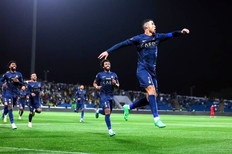 Cristiano suma goles.