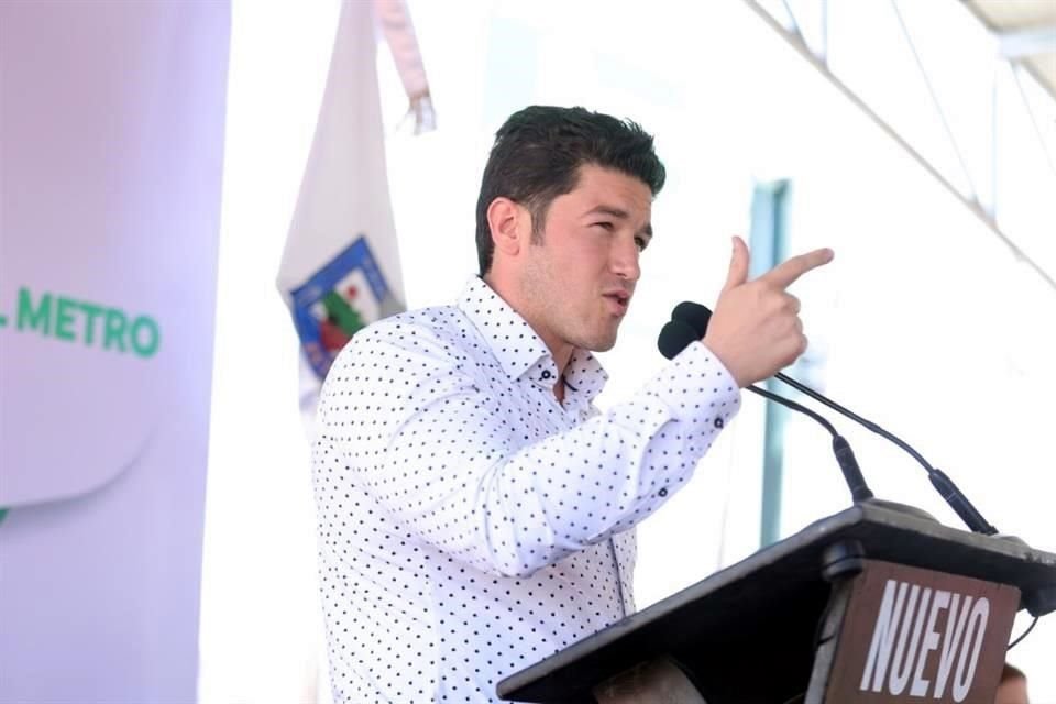 Samuel García, Gobernador de Nuevo León.