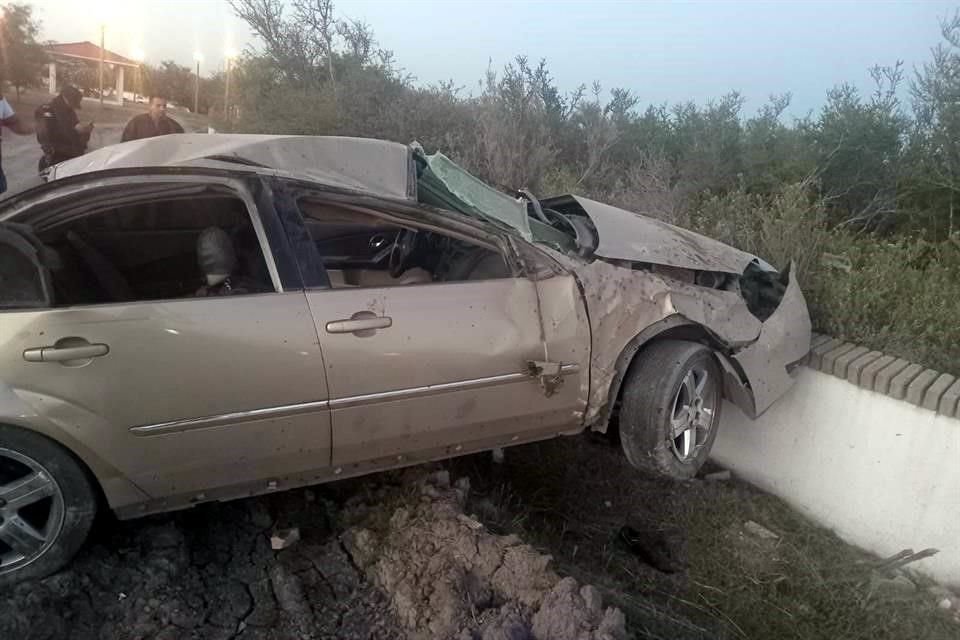 Fue alrededor de las 6:30 horas, cuando se reportó el accidente en el kilómetro 29 de la autopista.