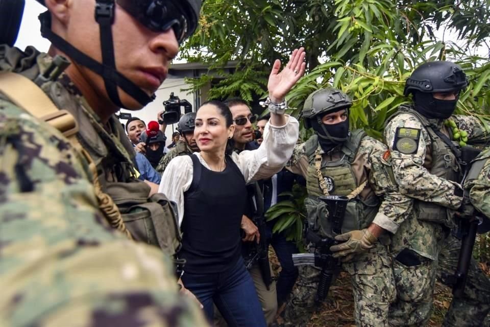 La ex candidata presidencial correísta Luisa González pidió la renuncia del Mandatario Daniel Noboa por el asalto a Embajada de México.
