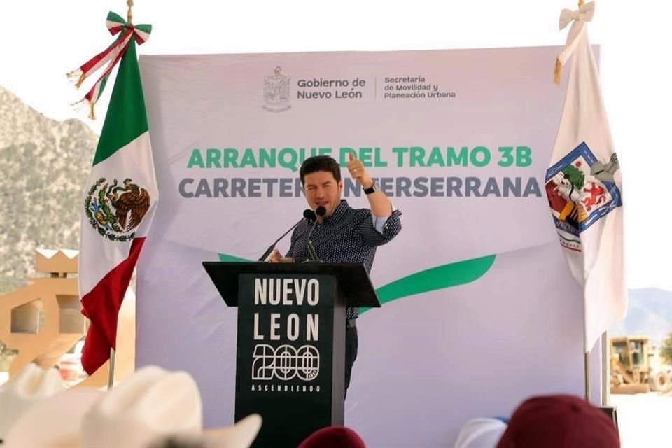 Samuel García, Gobernador de Nuevo León.