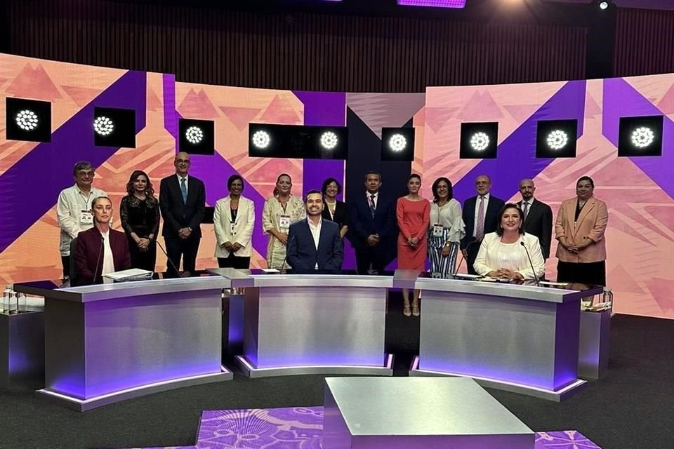 Lo más relevante del primer debate presidencial entre las candidatas Claudia Sheinbaum, Xóchitl Gálvez y Jorge Álvarez Máynez.