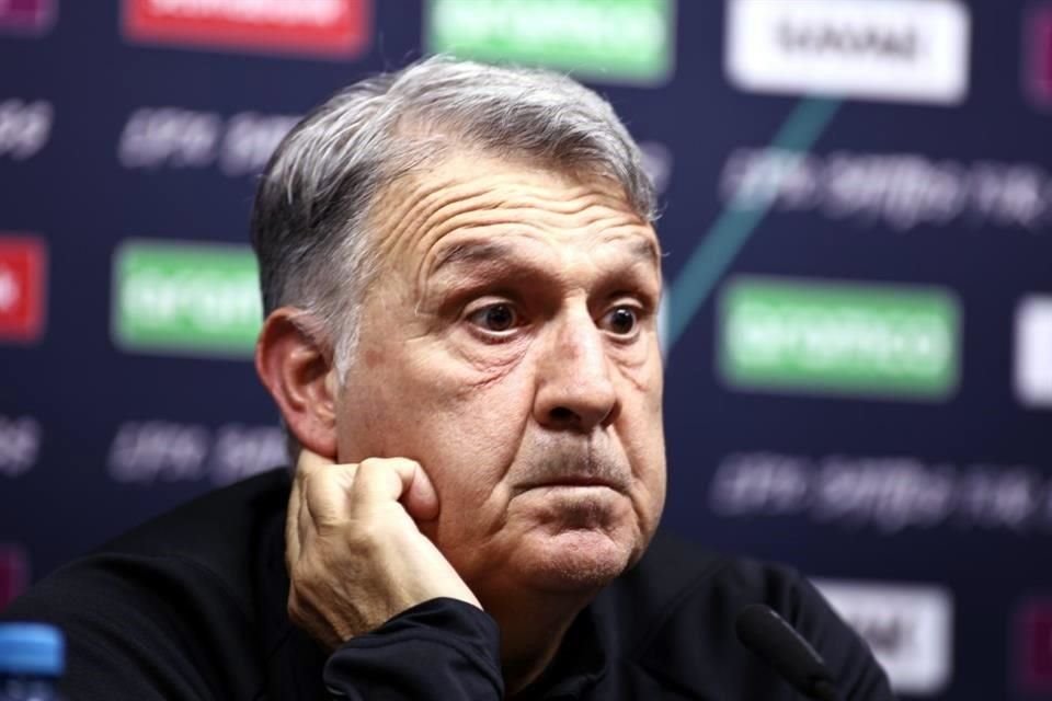 El 'Tata' no quiso entrar en el tema de la polémica en el partido de ida.