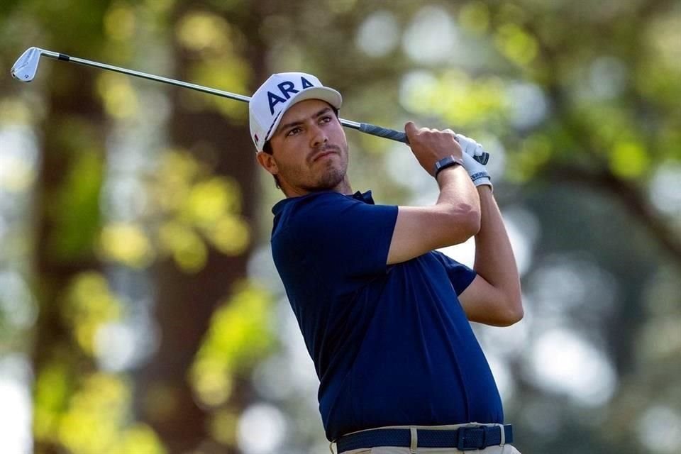 El mexicano Santiago de la Fuente aprende de su experiencia en el Masters.