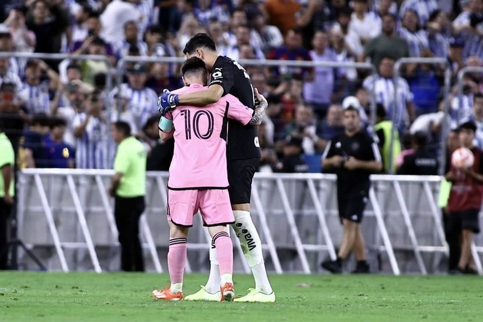 Las postales de Lionel Messi en la derrota del Inter de Miami 3-1 ante Rayados en el Estadio Monterrey.