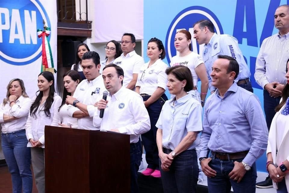 Hernán Salinas, dirigente estatal del PAN.