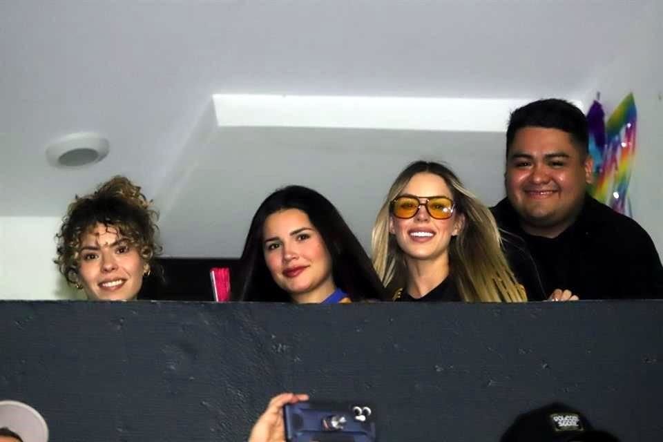Samy Garza, Daniela Cevada, Andrea Garza y Alfredo Guzmán