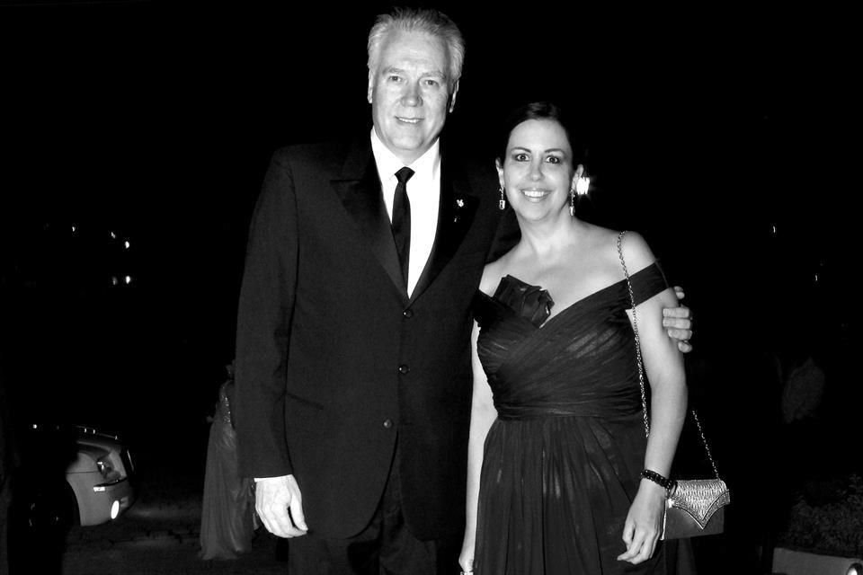 David Segovia Kane junto a su esposa Teresa Arce de Segovia