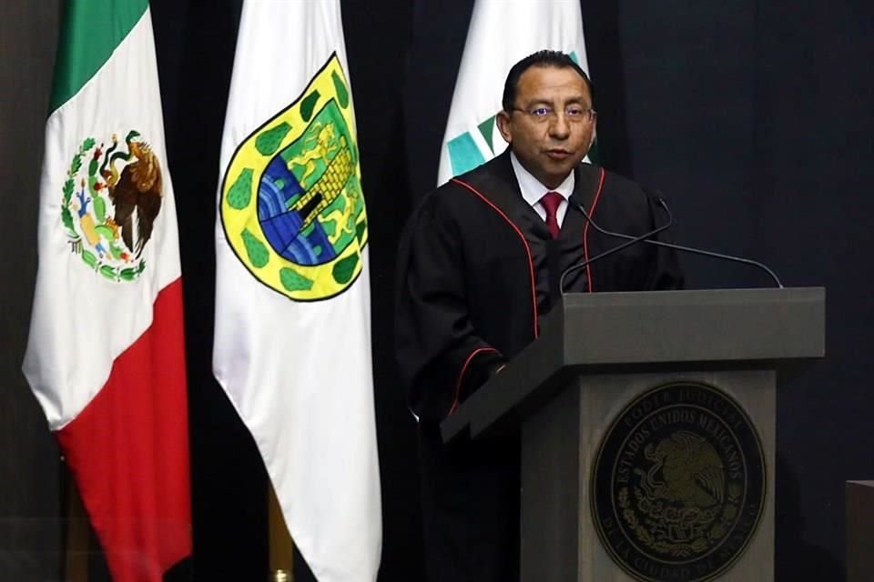 Rafael Guerra Álvarez, presidente Magistrado del Poder Judicial de la Ciudad de México.