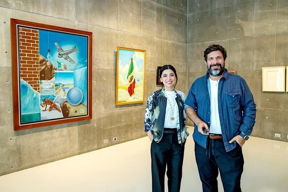 Elisa Téllez e Isaac Sepúlveda anunciaron la muestra del artista tapatío.