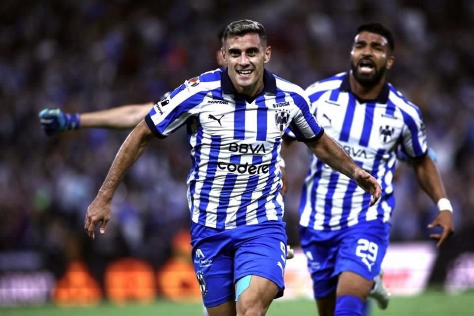 Germán Berterame anotó el agónico gol de Rayados para el 3-3 final en el Clásico Regio.