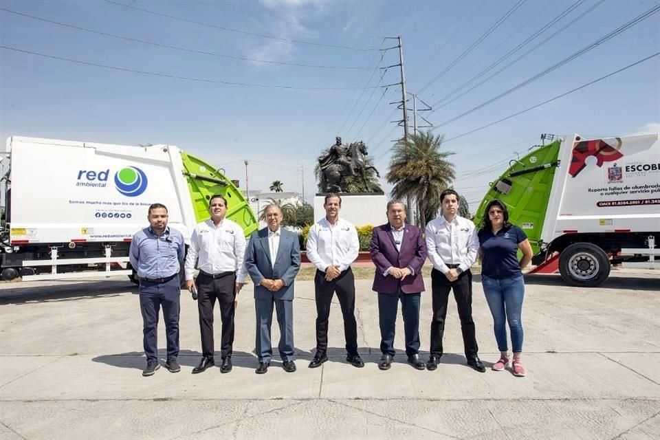 Julio Belmares, Ing. Ramón Magdaleno, Lic. Manuel Meza, Lic. Horacio Guerra,