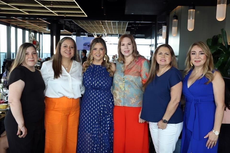 Yolanda Farías, Nadia Echeverría, Paty Garza, Rosy García y Sandra García