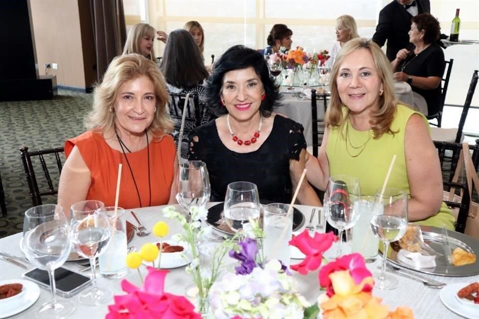 Martha Lozano, Nora Cantú y Laura Guardado