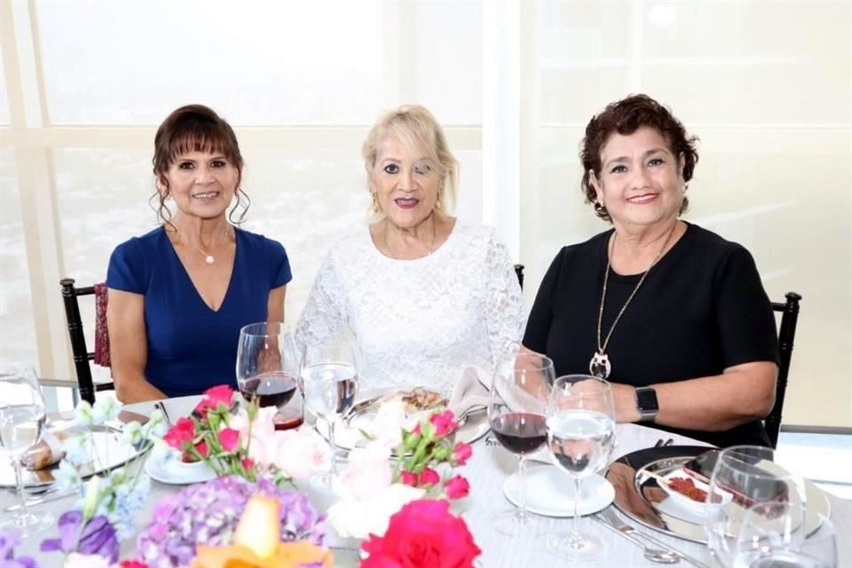 Silvia Rodríguez, Armandina Motta y Guilled e Altamirano