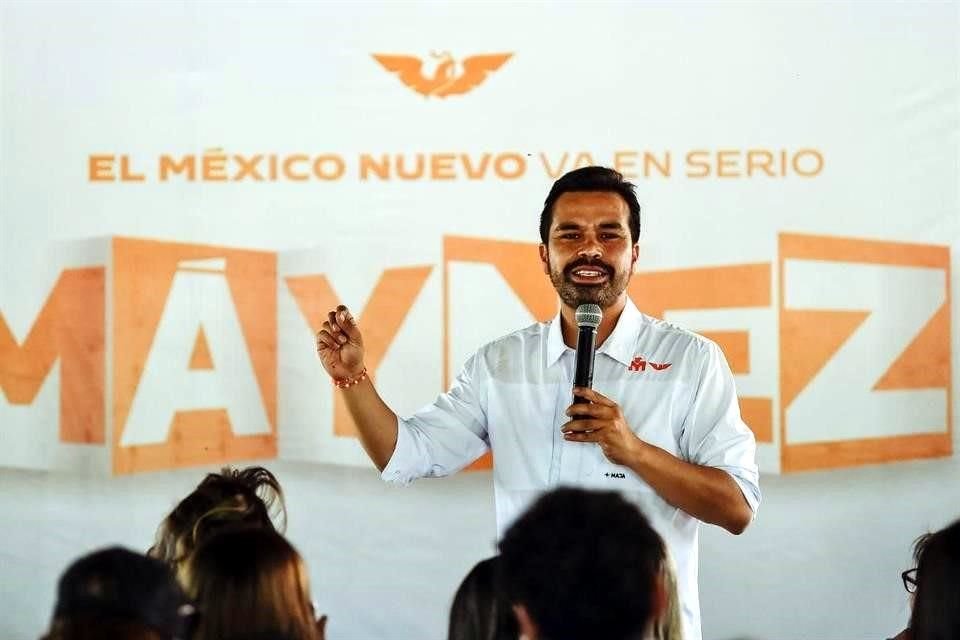 Jorge Álvarez Máynez sostuvo un encuentro con jóvenes en Hermosillo, Sonora.