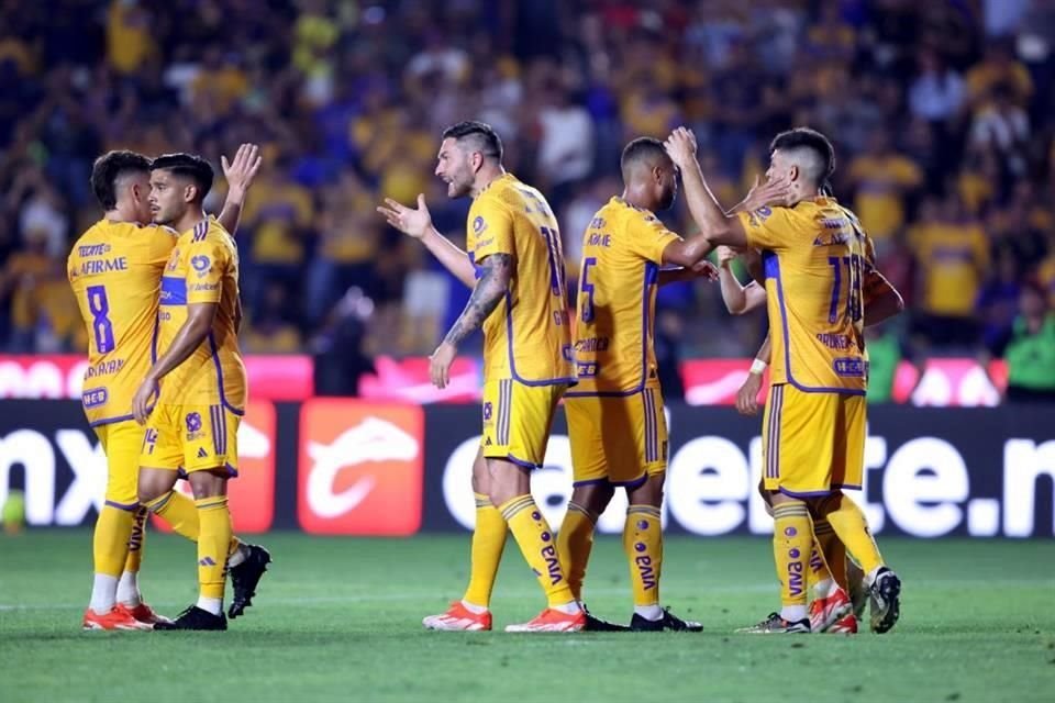 Repasa las imágenes de la goliza de Tigres 5-2 sobre Necaxa.