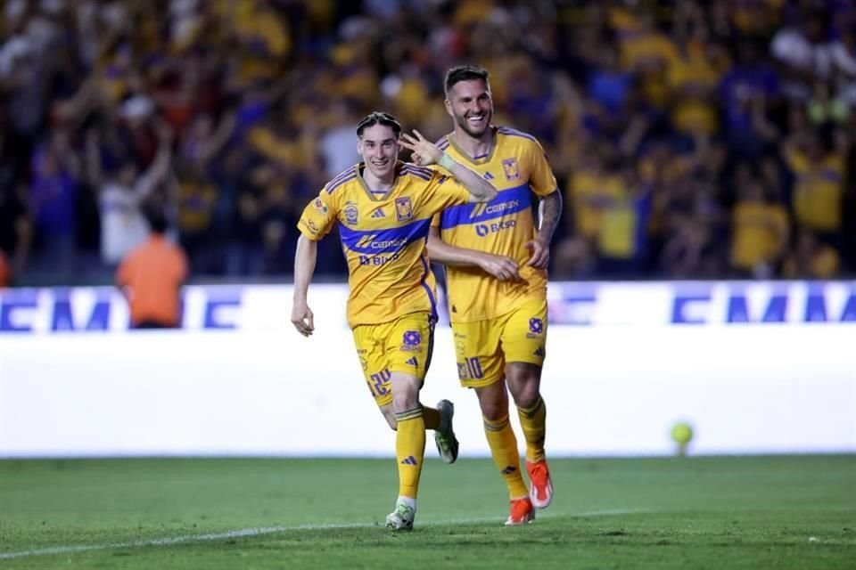 Repasa las imágenes de la goliza de Tigres 5-2 sobre Necaxa.