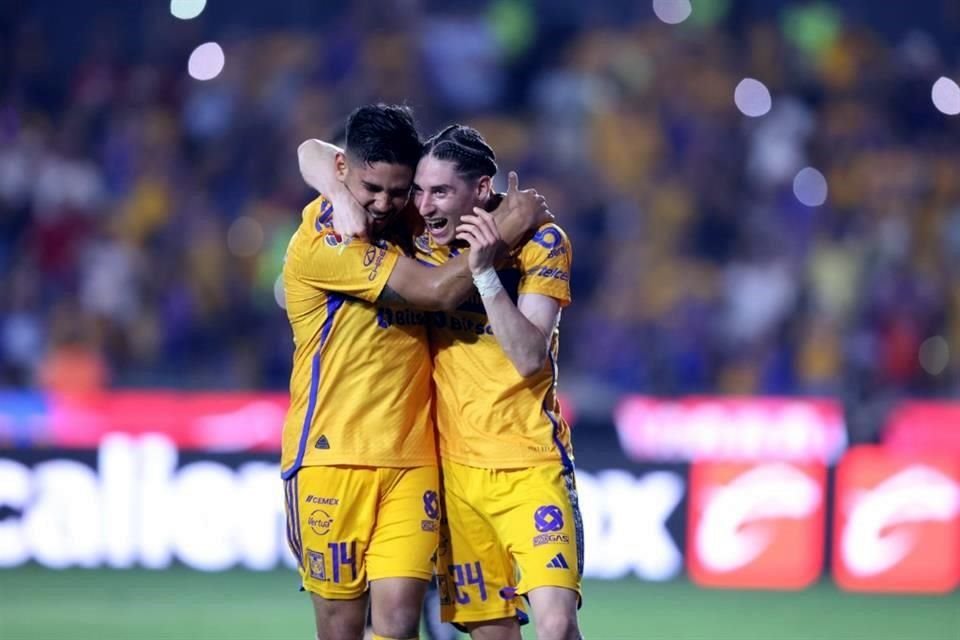 Repasa las imágenes de la goliza de Tigres 5-2 sobre Necaxa.