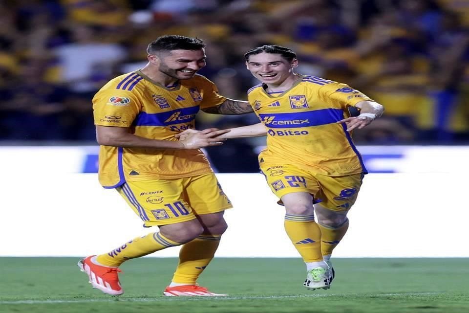 Repasa las imágenes de la goliza de Tigres 5-2 sobre Necaxa.