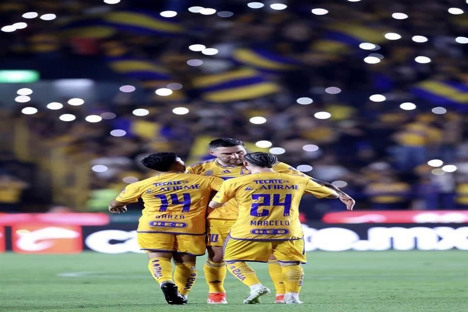 Repasa las imágenes de la goliza de Tigres 5-2 sobre Necaxa.