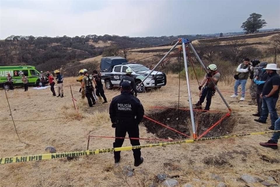 El 25 de abril fue descubierta una fosa clandestina en Nicolás Romero.