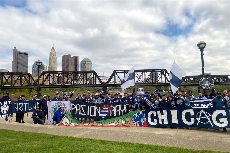 La afición albiazul confía en sacar una victoria hoy ante el Crew.